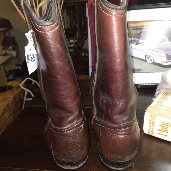 Extra thick Caribou work boots vintage main image 4